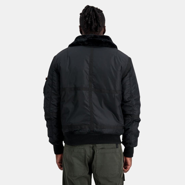 Alpha Industries B-15 III TT Two Tone Bomber Jacket Black