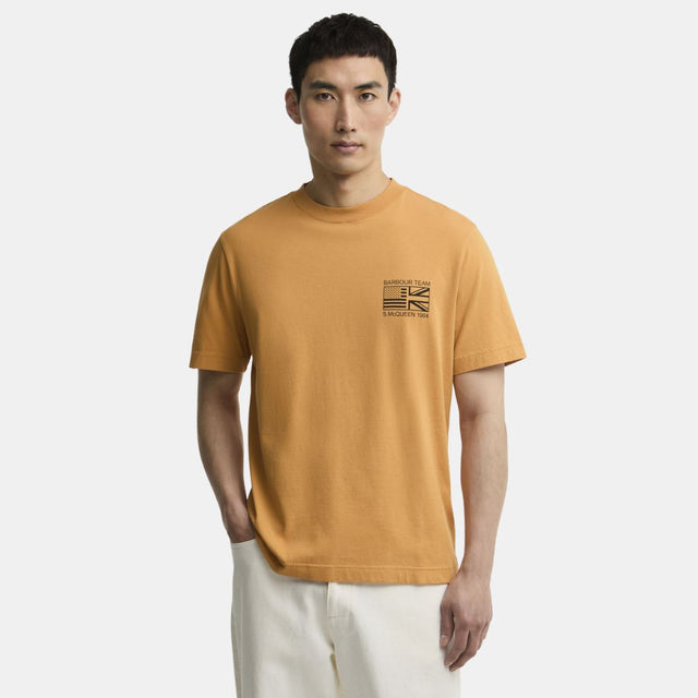 Barbour International Smq Grange Graphic Honey