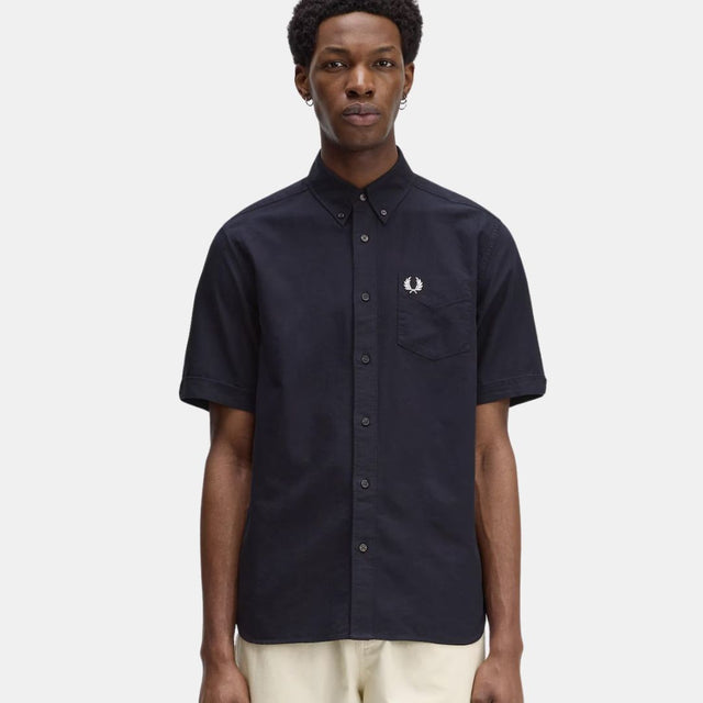 Fred Perry Oxford Shirt M8730 Navy