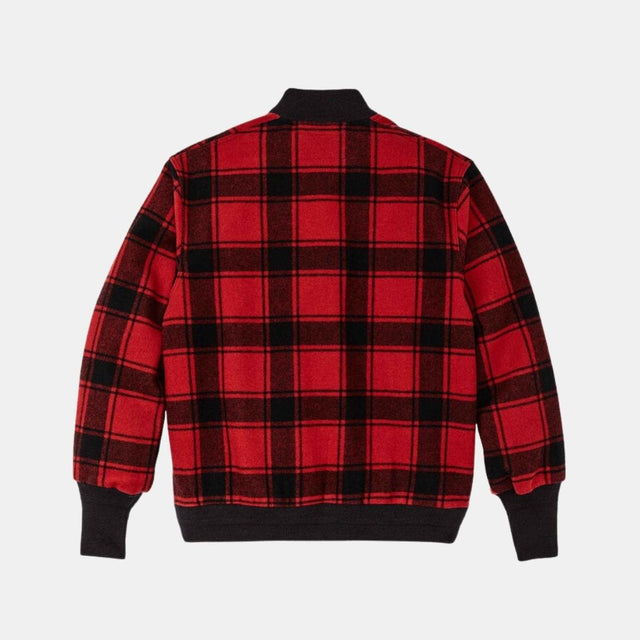 Filson CCC Wool Boomber Jacket Red/Black Plaid
