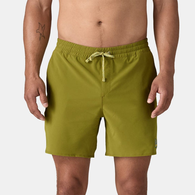 Patagonia Men's Hydropeak Volley Shorts 16 In Graze Green