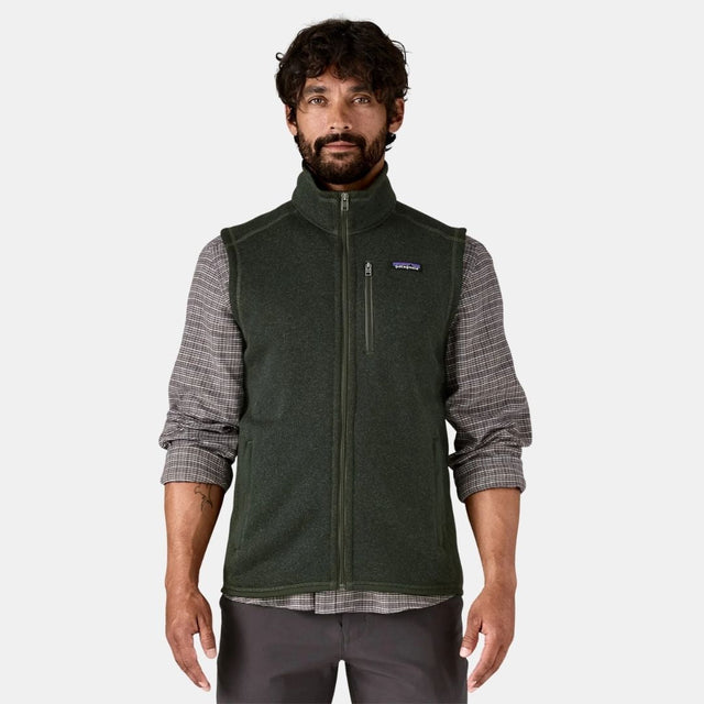 Patagonia Men's Better Sweater Fleece Vest Old Growth Green