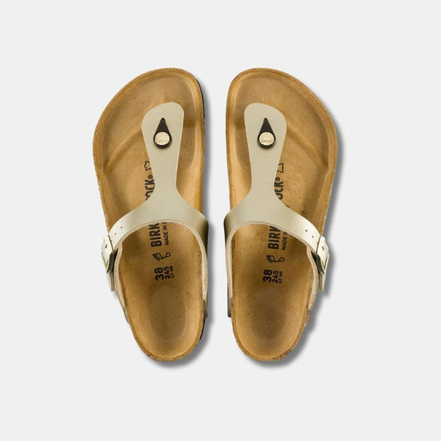Birkenstock Gizeh Birko-Flor Women's Gold