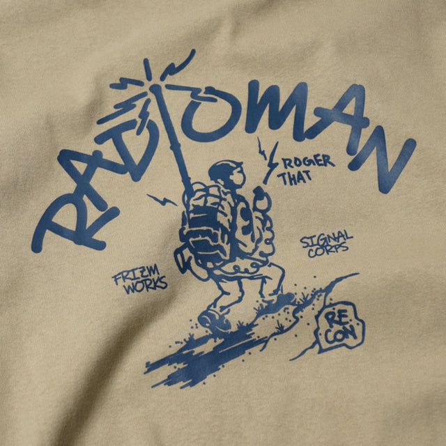 Frizmworks Radio Man Long Sleeve T-Shirt Sand