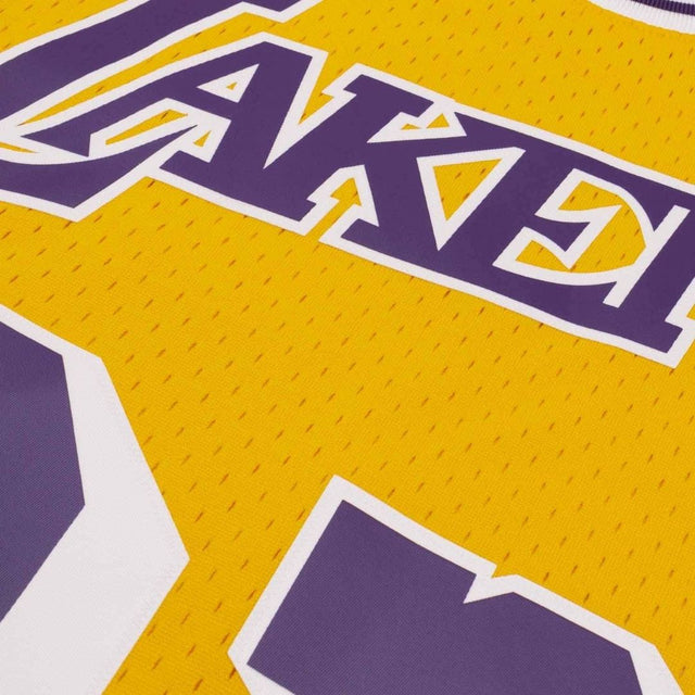 Mitchell & Ness Magic Johnson Los Angeles Lakers 1984/85 Classics Swingman NBA Jersey Yellow