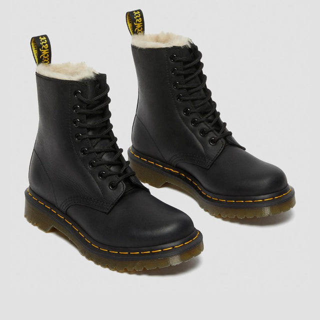 Dr. Martens 1460 Serena Burnished Wyoming Black