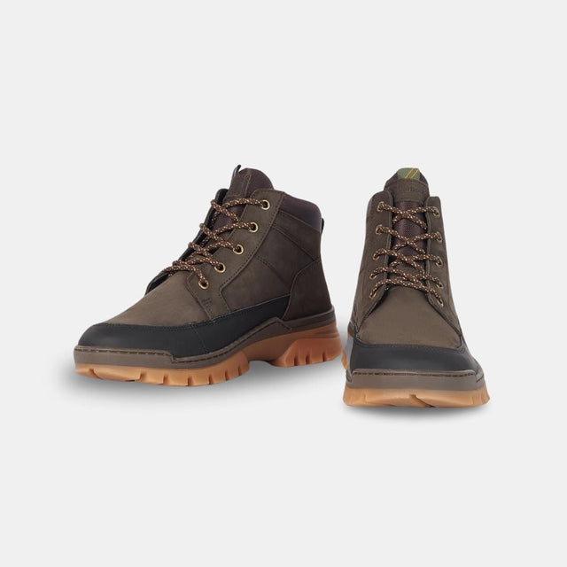 Barbour Miller Derby Boots Choco