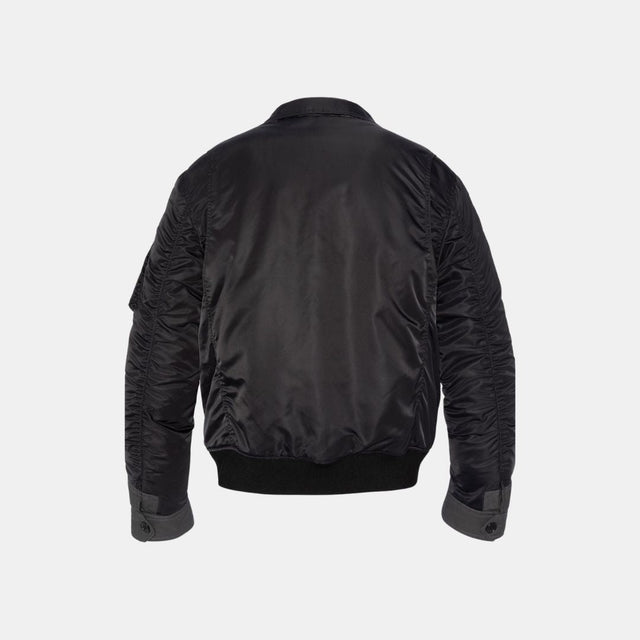 Schott NYC Bomber Jacket CWU 210VINTRS Black