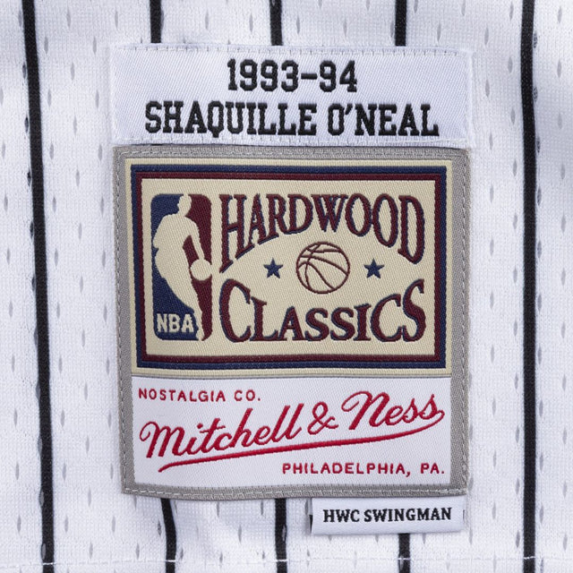 Mitchell & Ness Shaquille O'Neal White Orlando Magic 1993/94 Hardwood Classics Swingman