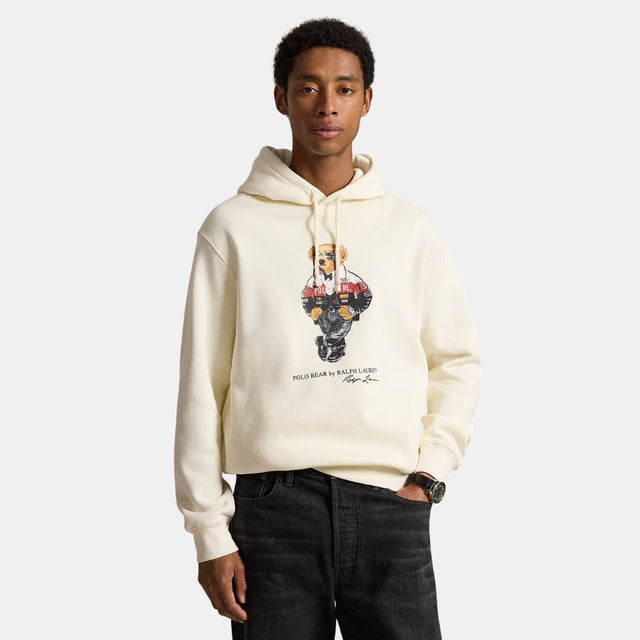 Polo Ralph Lauren Polo Bear Fleece Hoodie Cream
