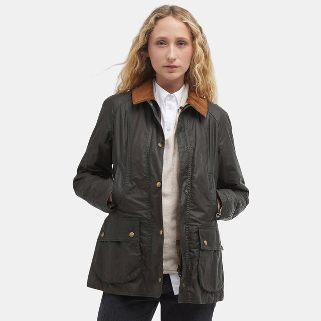 Barbour Lightweight Beadnell Wax Archive Olive