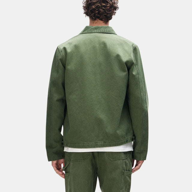 Deus Ex Machina Workwear Overdye Jacket Cypress Green