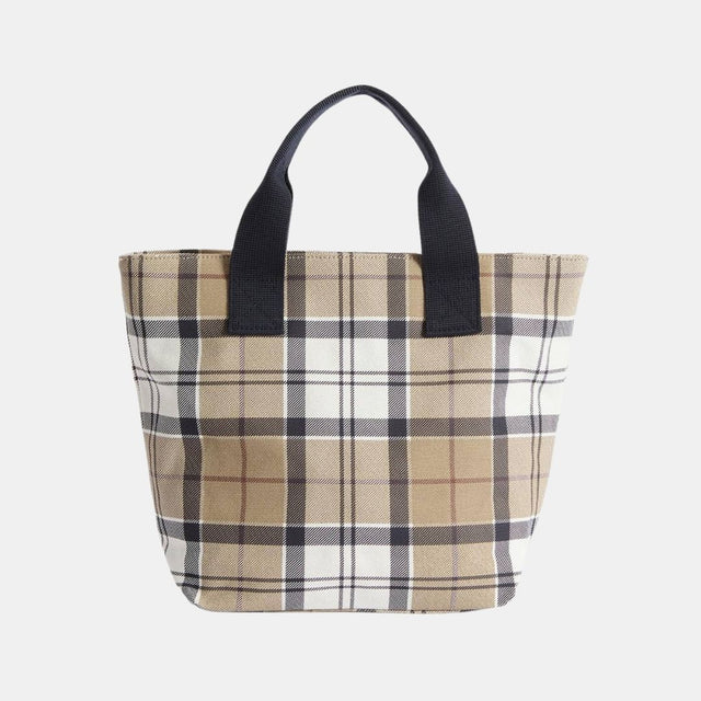 Barbour Maisy Tartan Tote Bag Rosewood Tartan