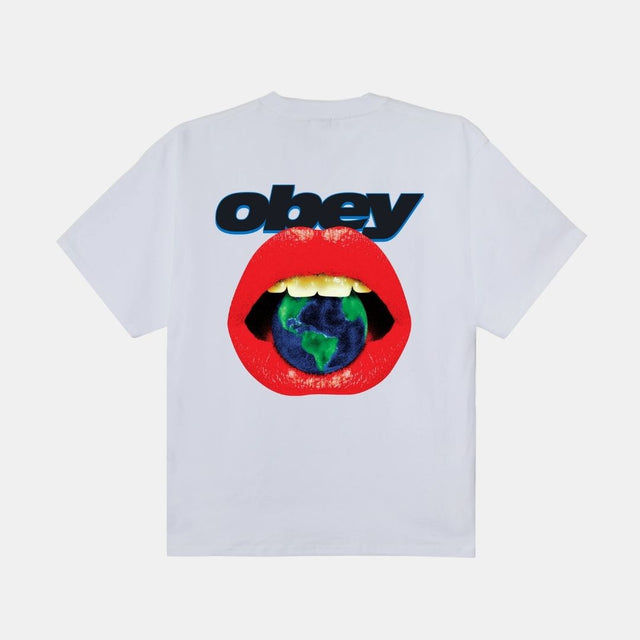 Obey Lips White
