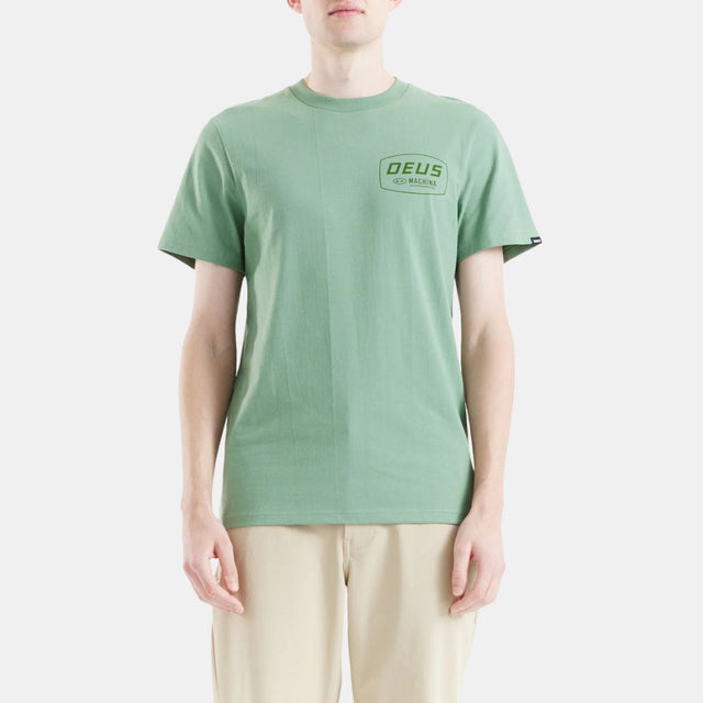 Deus Ex Machina Expo T-Shirt Shale Green