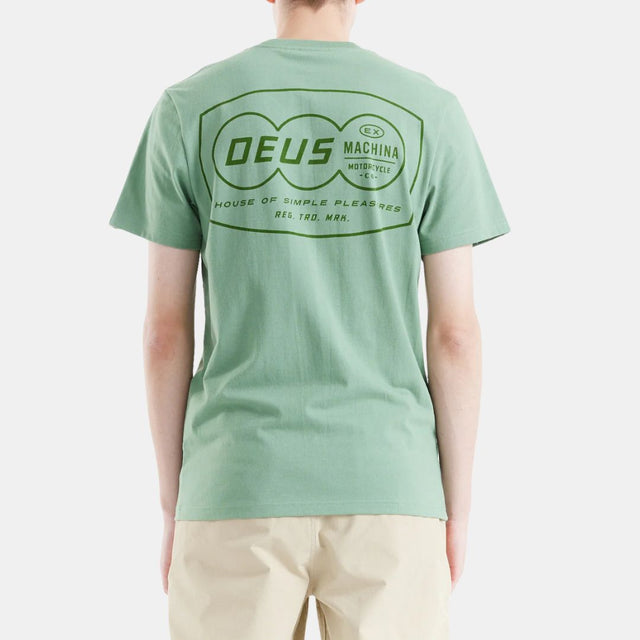 Deus Ex Machina Expo T-Shirt Shale Green