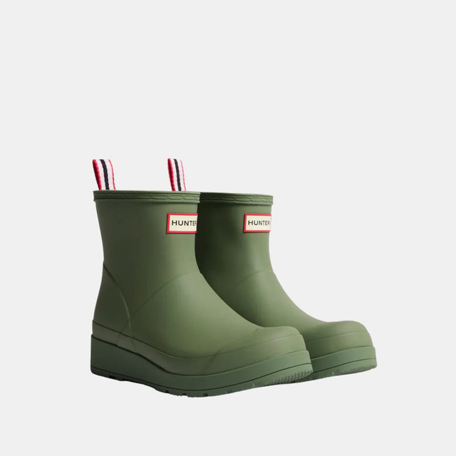 Hunter Women's Play Short Boot Linchen Green