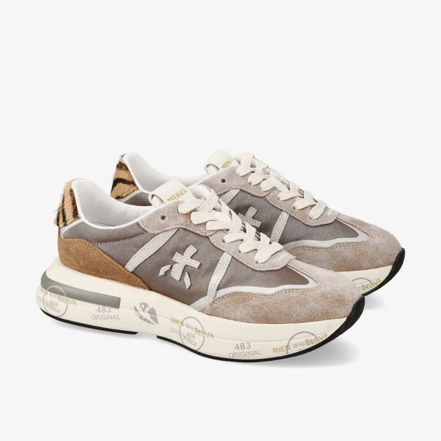 Premiata Cassie 7675 Taupe Brown