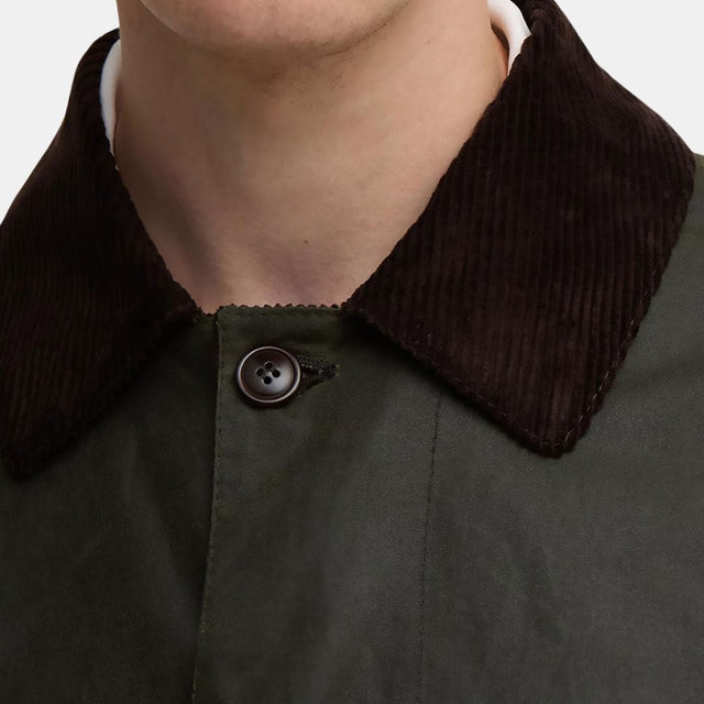 Barbour x Baracuta Wax Trench Coat Wax Olive
