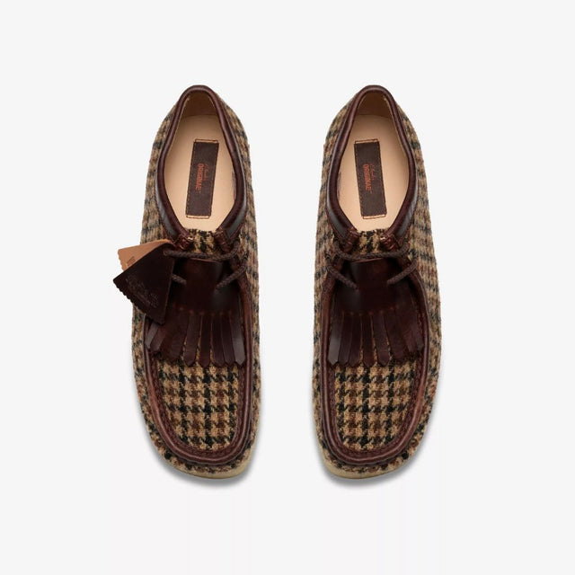 Clarks Wallabee Men's Brown Tweed