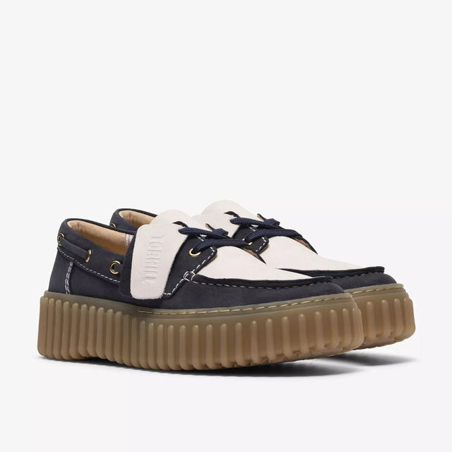Clarks Torhill Boat Women's Navy Combi
