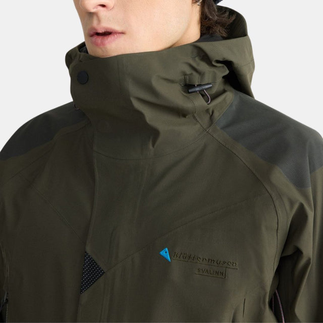 Klättermusen Svalinn Hood Jacket Men's Rosin Green