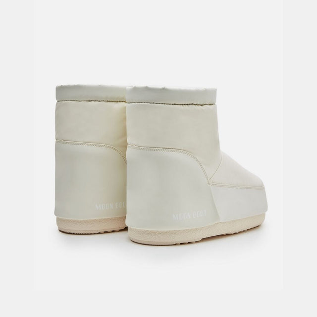 Moon Boot Icon Low Ohne Schnürsenkel Gummi Creme