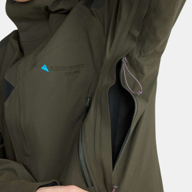 Klättermusen Svalinn Hood Jacket Men's Rosin Green