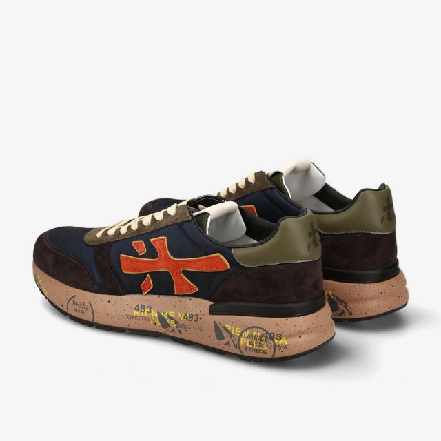 Premiata Mick 7721 Dark Blue Dark Brown