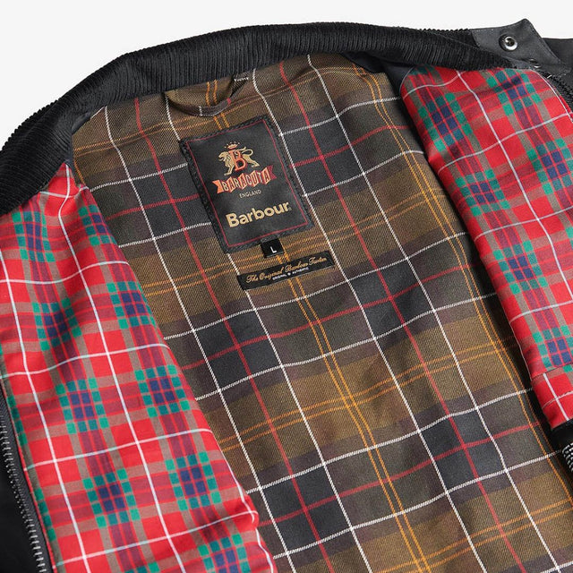 Barbour x Baracuta Porton Wax Jacket Black