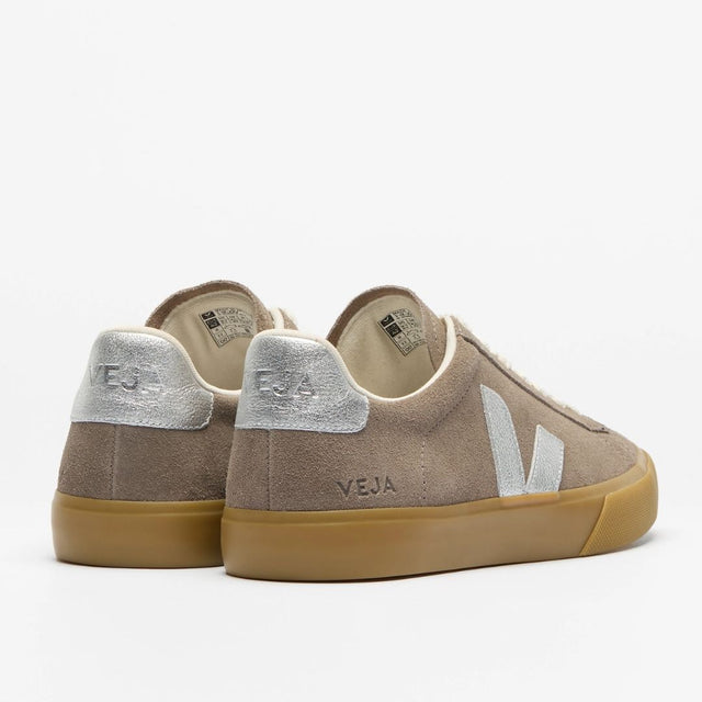 Veja Campo Suede Moonrock Silver Natural