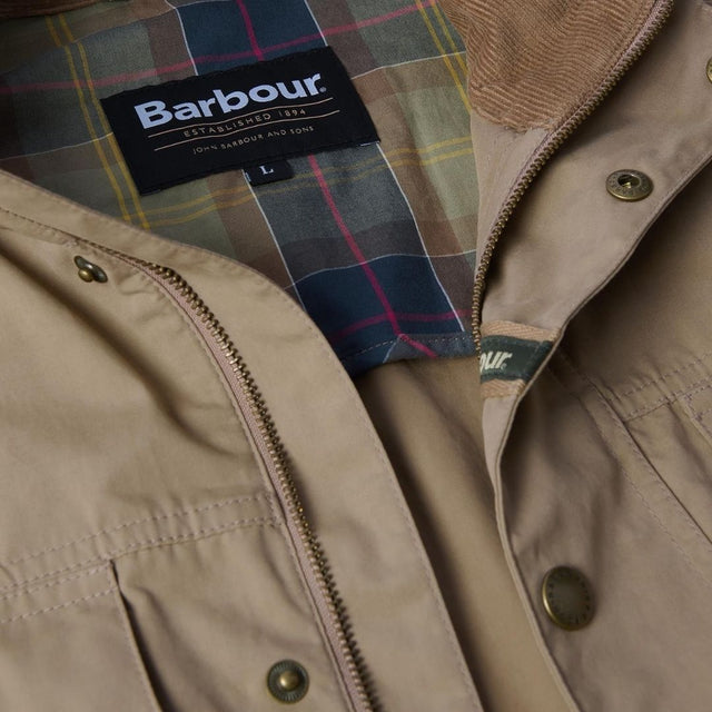 Barbour Sanderling Casual Jacket Military Brown/Dress