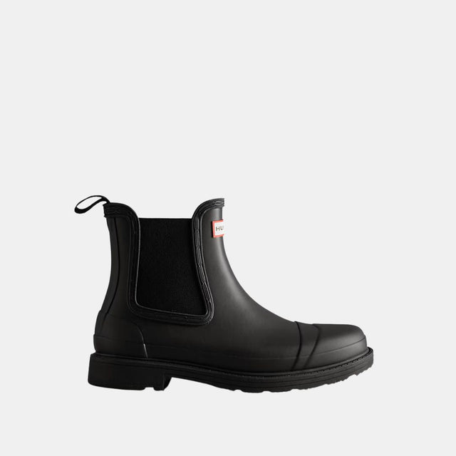 Hunter Women's Chelsea Commando Boot Black