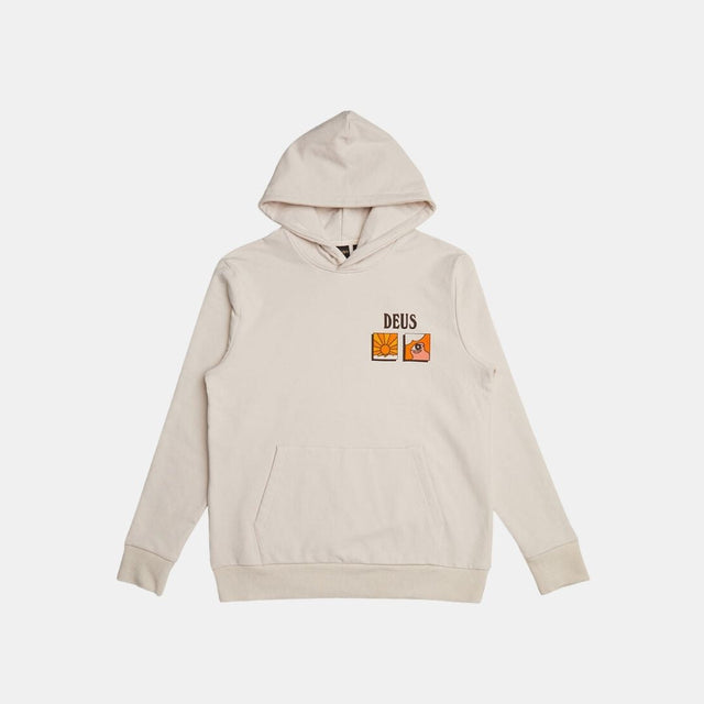 Deus Ex Machina Max Speed Hoodie Dirty White