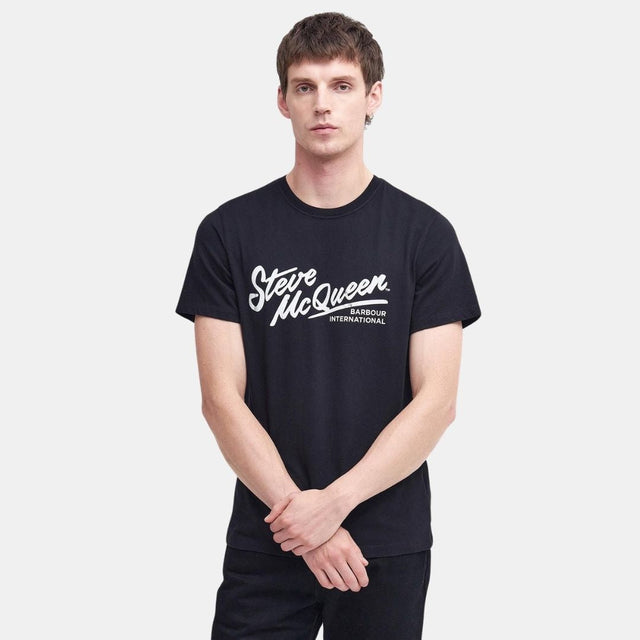 Barbour International Strike T-Shirt Schwarz