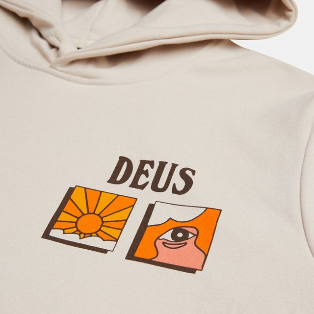 Deus Ex Machina Max Speed Hoodie Dirty White