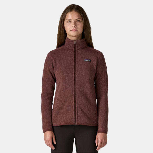 Patagonia Women's Better Sweater Fleece Jacket Dark Ruby