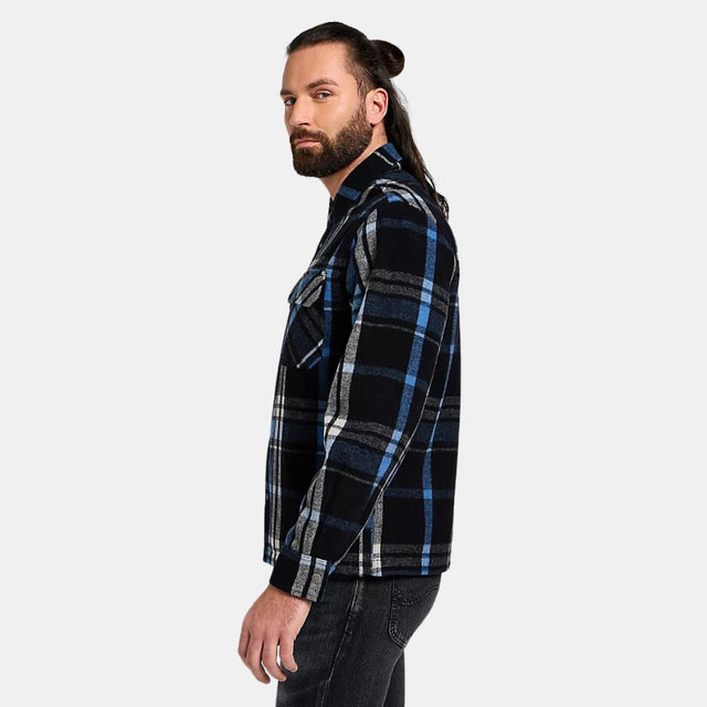 Lee 101 Wool Overshirt Black