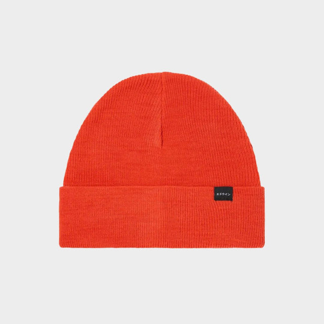 Edwin Watch Cup Beanie Tangerine Tango