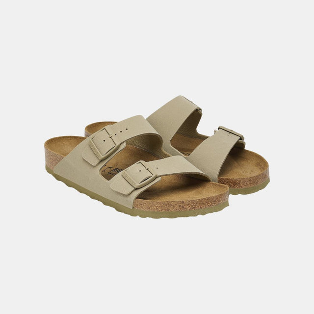 Birkenstock Arizona Birko Flor Men's Faded Khaki