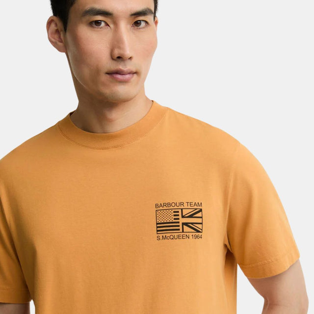 Barbour International Smq Grange Graphic Honey