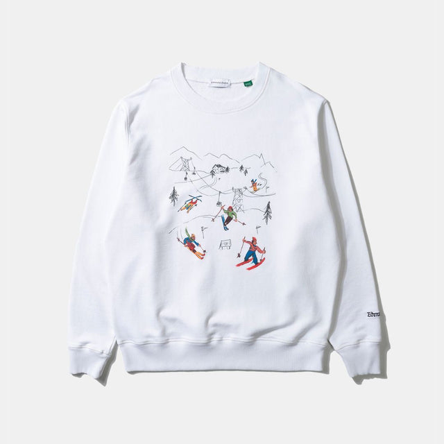 Edmmond Studios Sweatshirt Peak 7 Plain White