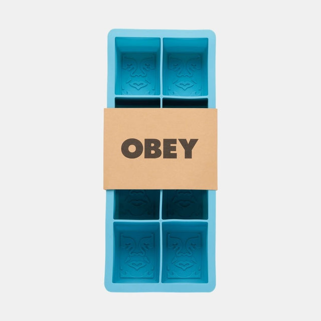 Obey Icon Ice Tray Aqua Blue