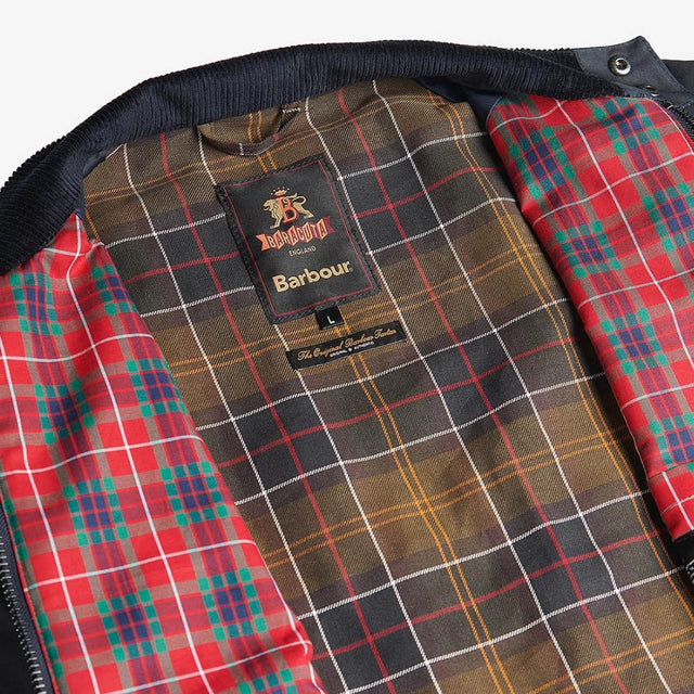 Barbour x Baracuta Porton Wax Jacket Navy