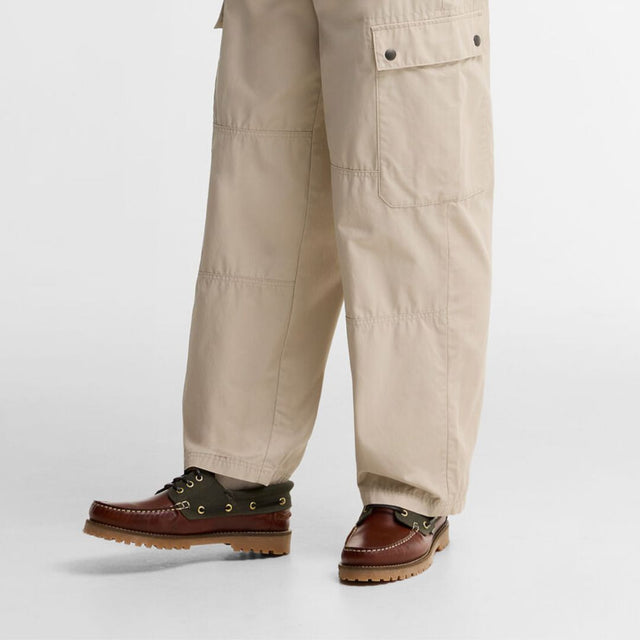 Barbour Deck Boat Shoe Mahogany