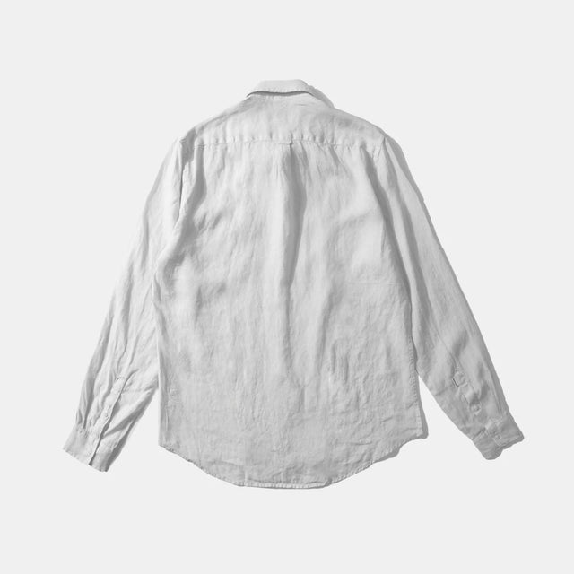 Edmmond Studios Linen Shirt Plain White