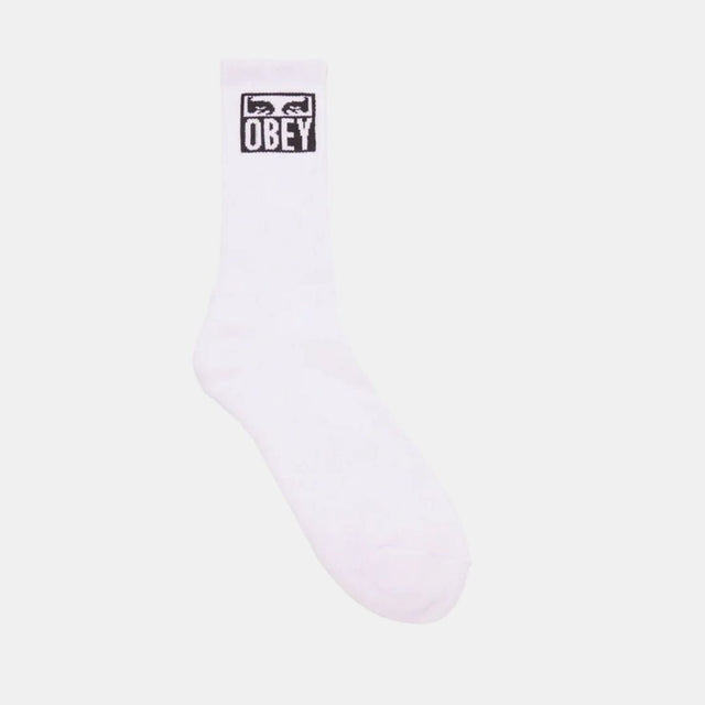 Obey Eyes Icon Socks White