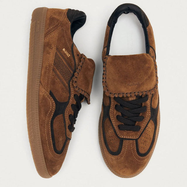 Alohas 490 Club Suede Brown Leather Sneakers