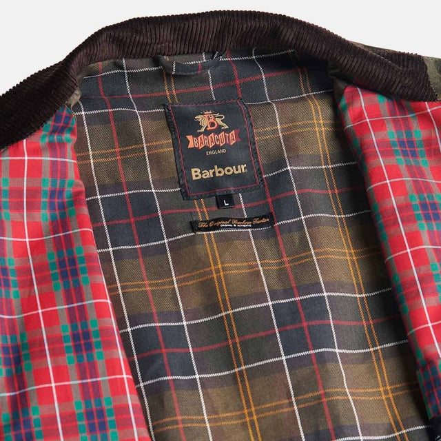 Barbour x Baracuta Porton Wax Jacket Olive