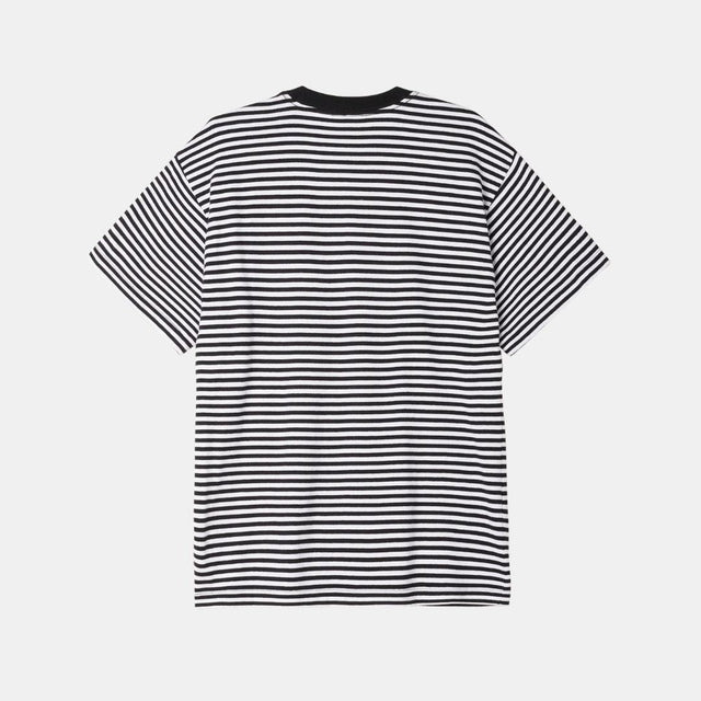 Obey Established Works Eyes Strp Ss Black Multi